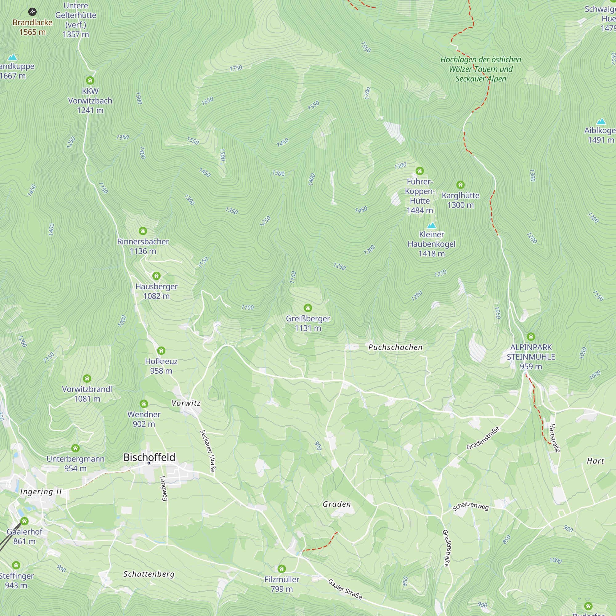 Greißberger map