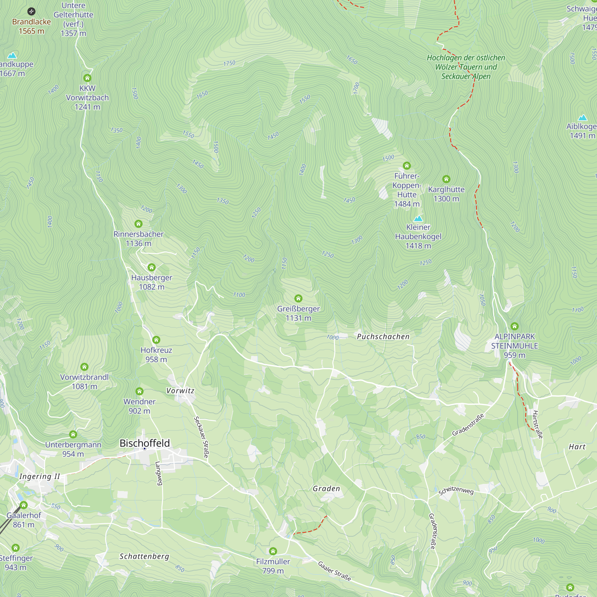 Greißberger map
