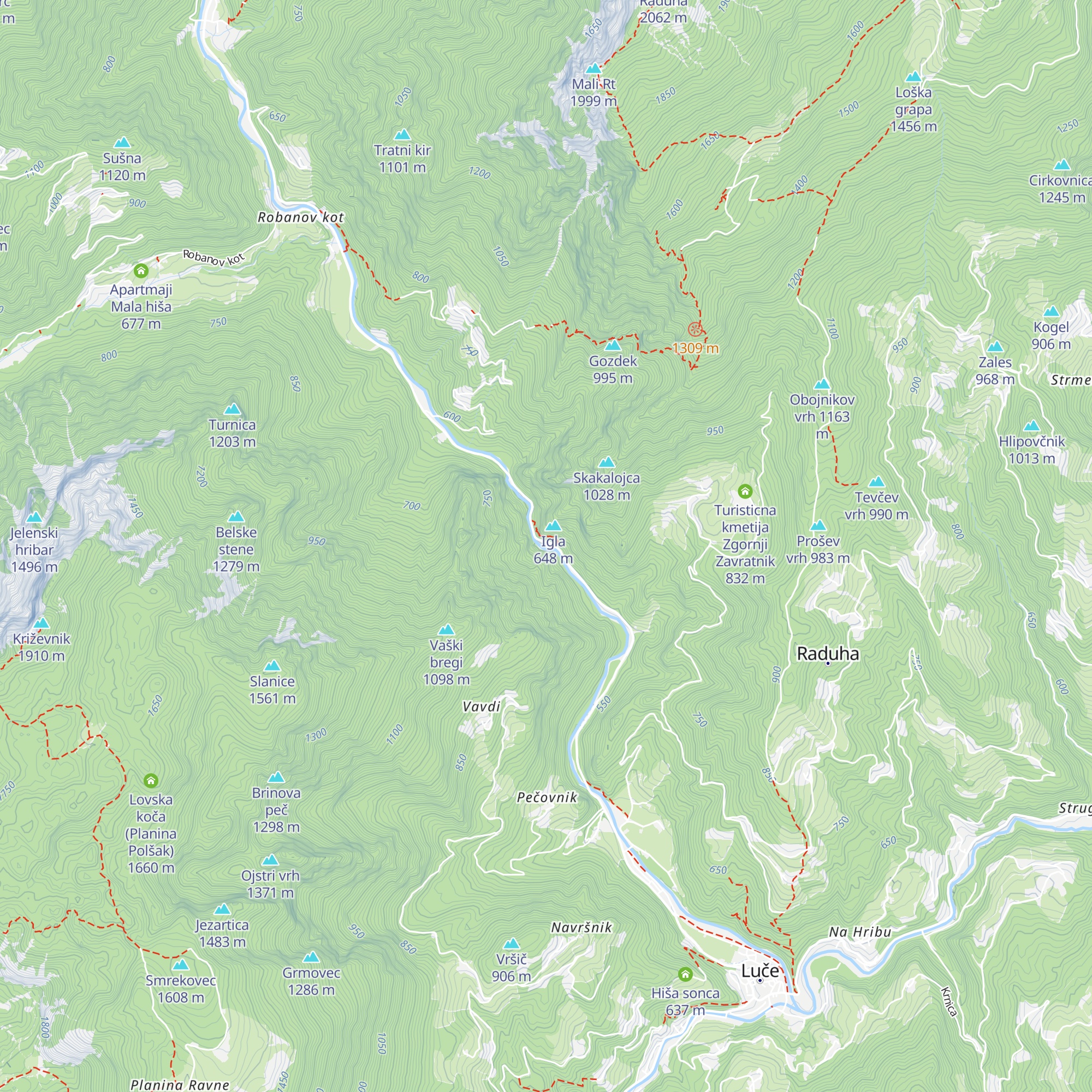 Bar Igla map