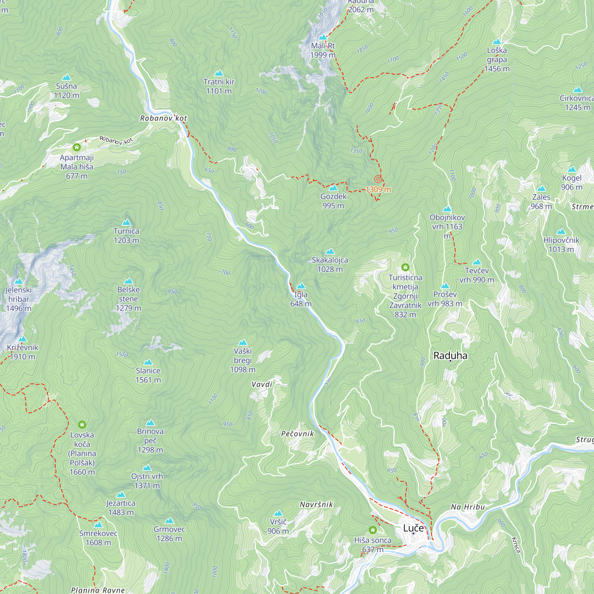 Bar Igla map