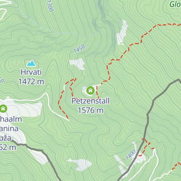 Map of Petzenstall