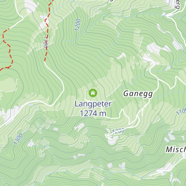 Map of Langpeter