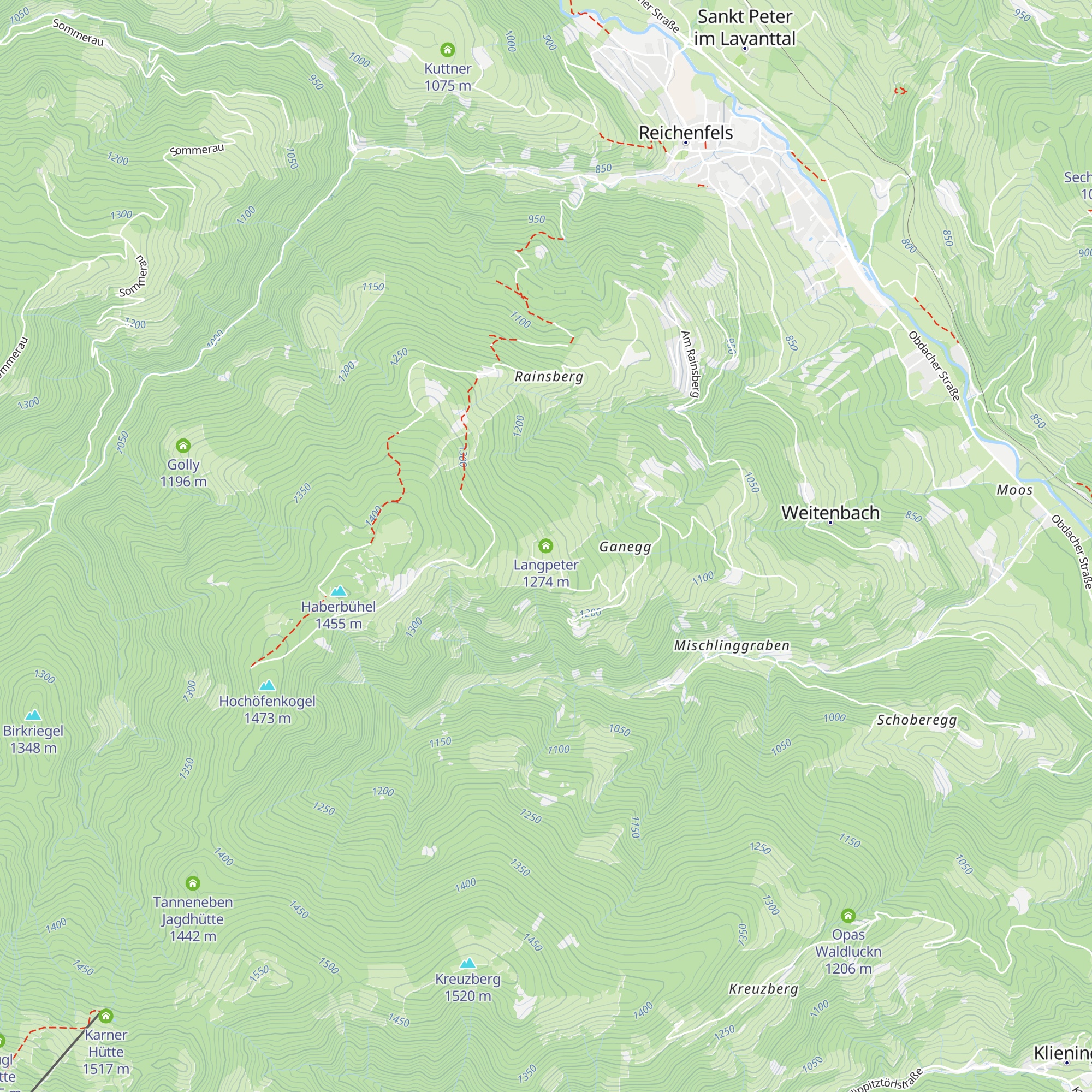 Langpeter map