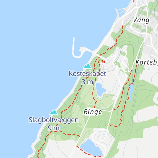 Map of Lænestolsvæggen