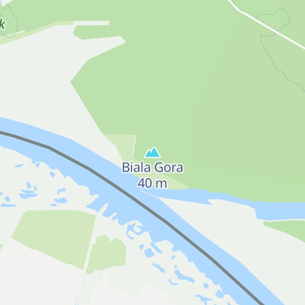 Map of Biala Gora