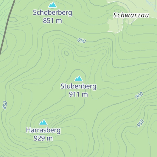 Map of Stubenberg