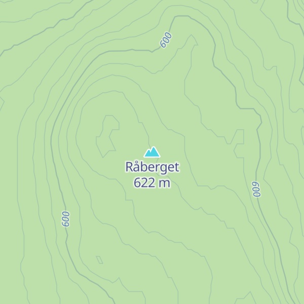 Map of Råberget