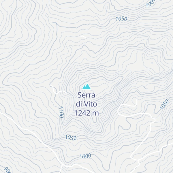 Map of Serra di Vito