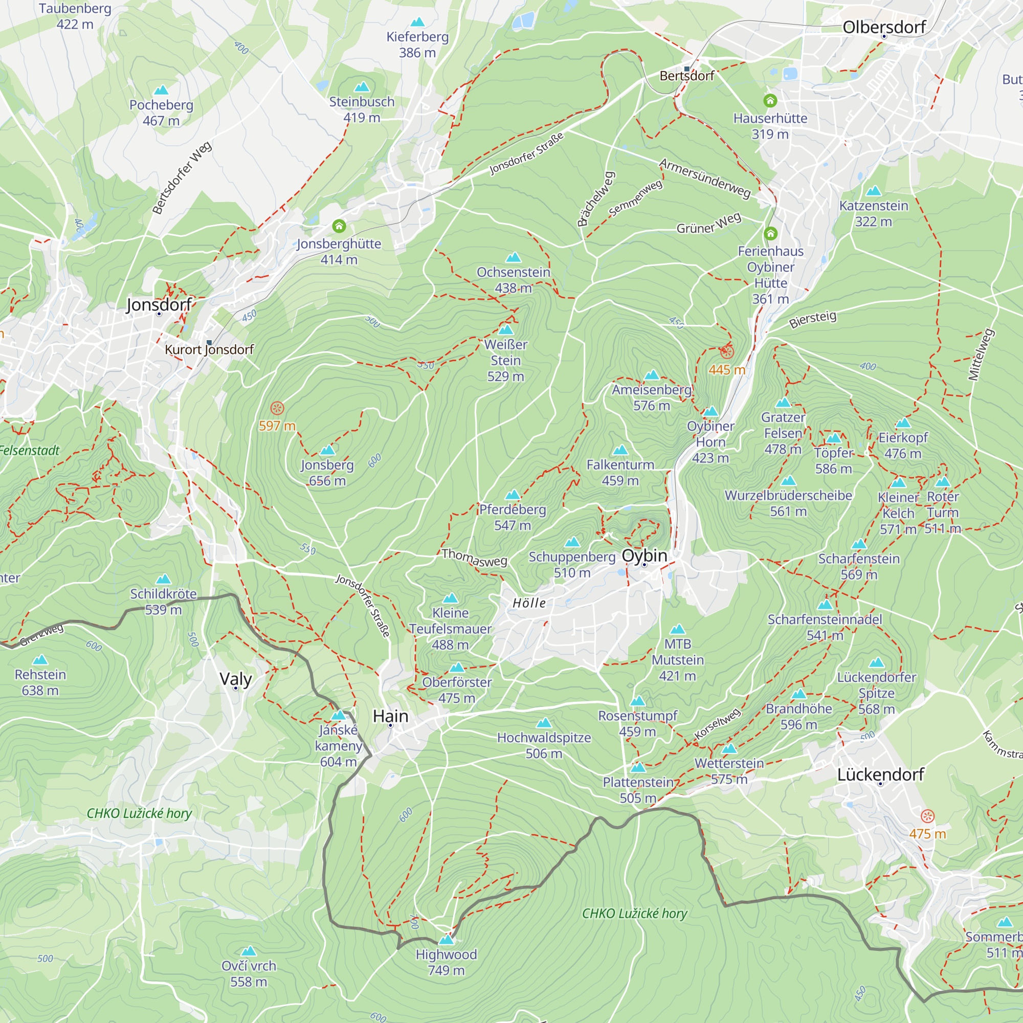 Marienhütte map