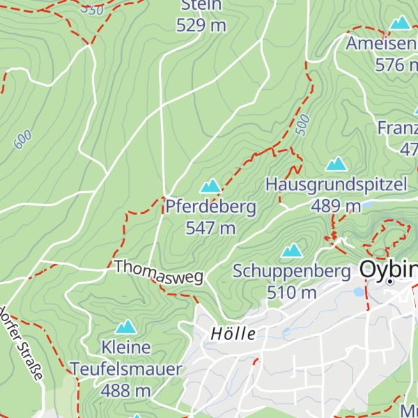 Map of Marienhütte