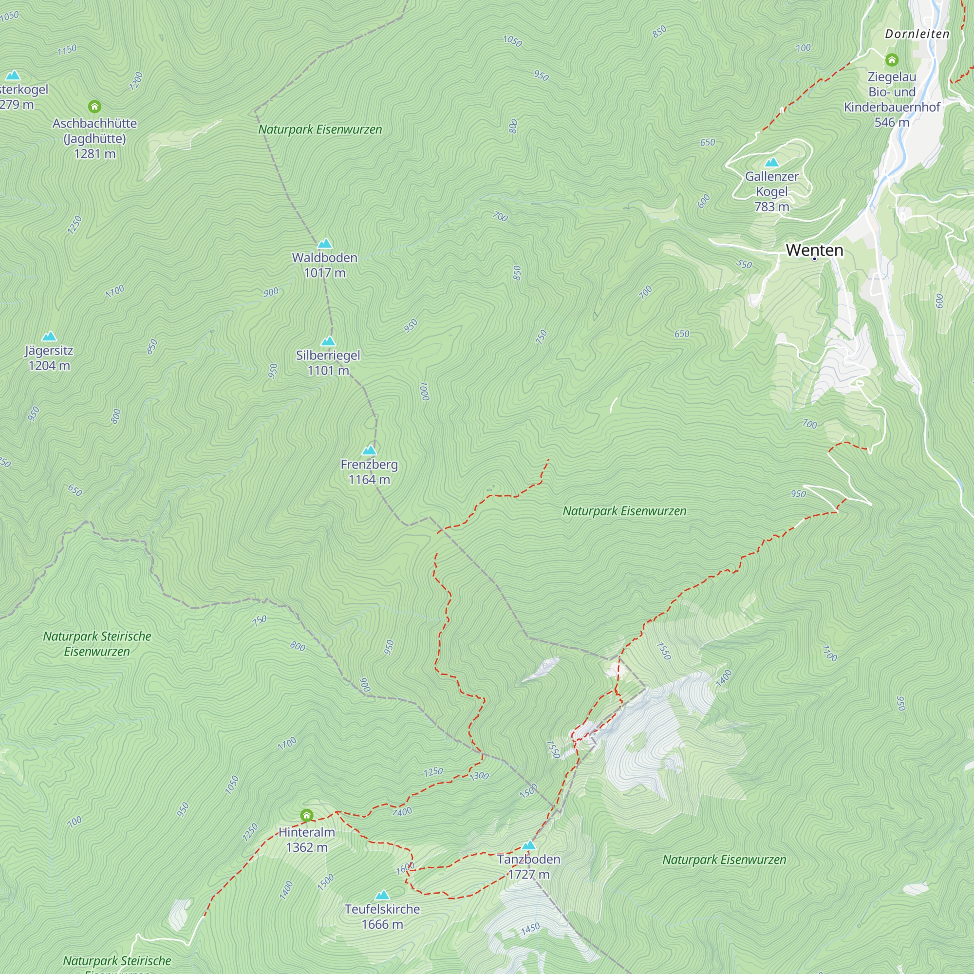 Frenzberghütte (Jagdhütte) map