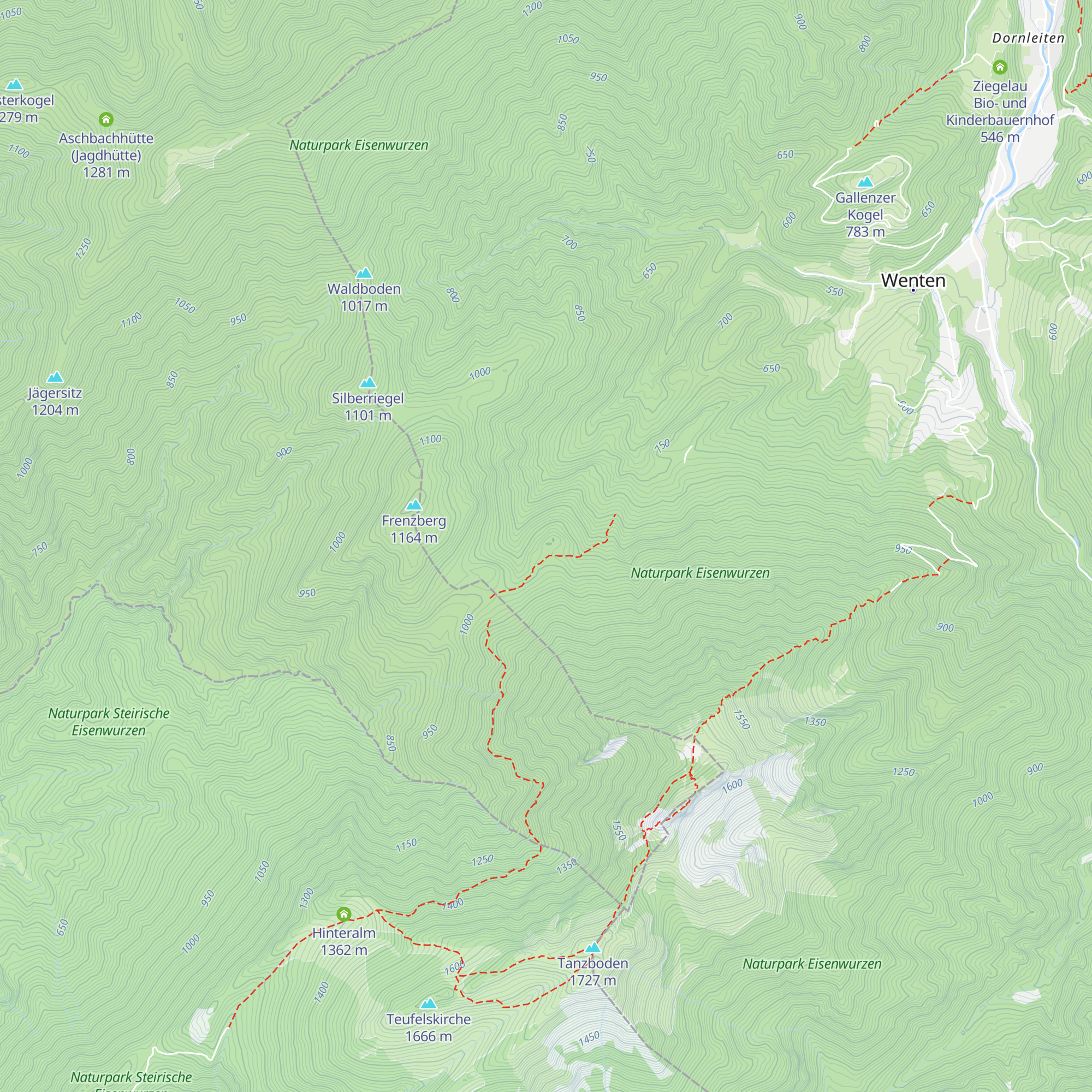 Frenzberghütte (Jagdhütte) map