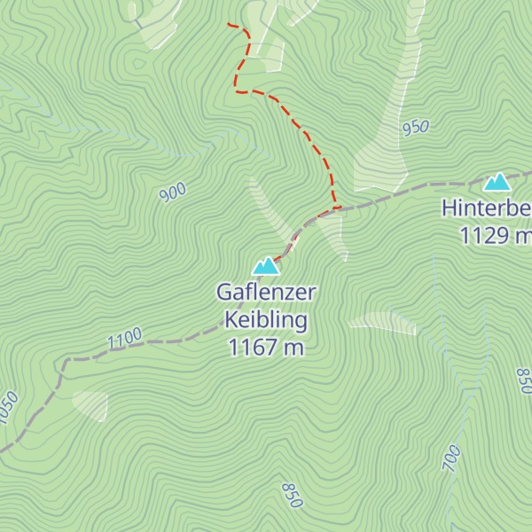 Map of Gaflenzer Keibling