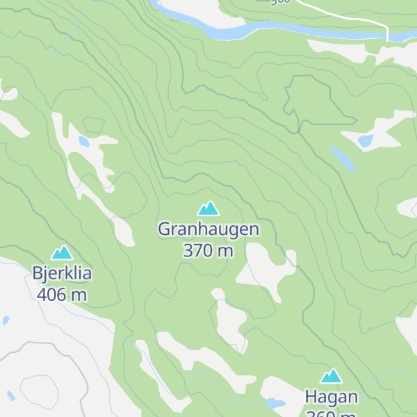 Map of Granhaugen