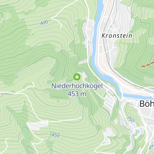 Map of Niederhochkogel