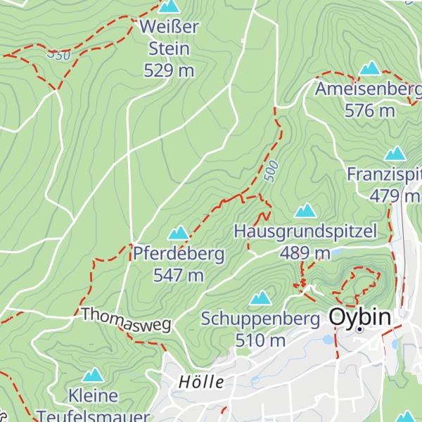Map of Stumpfe Zinne