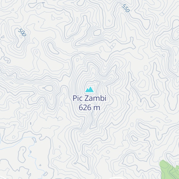 Map of Pic Zambi