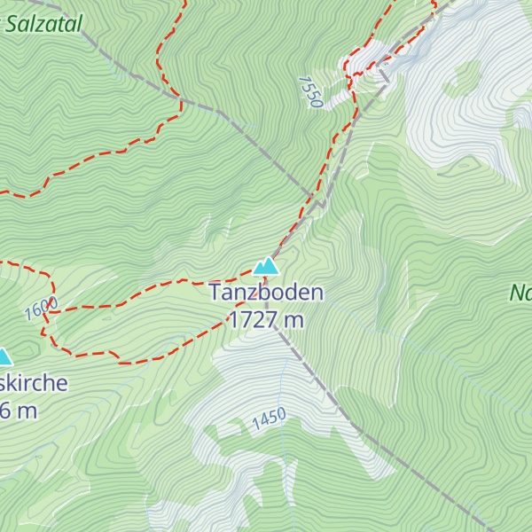 Map of Tanzboden