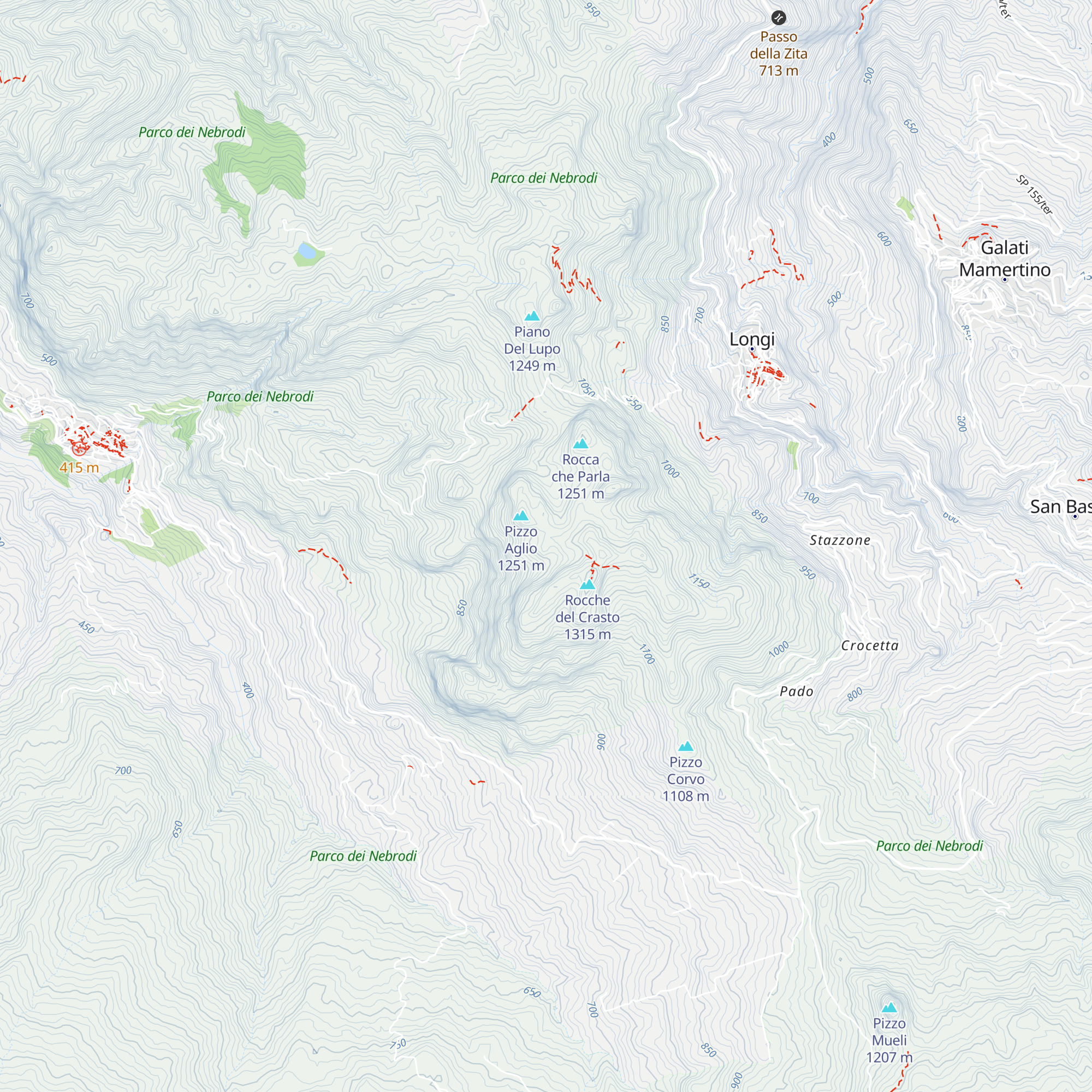 Rifugio del Sole map