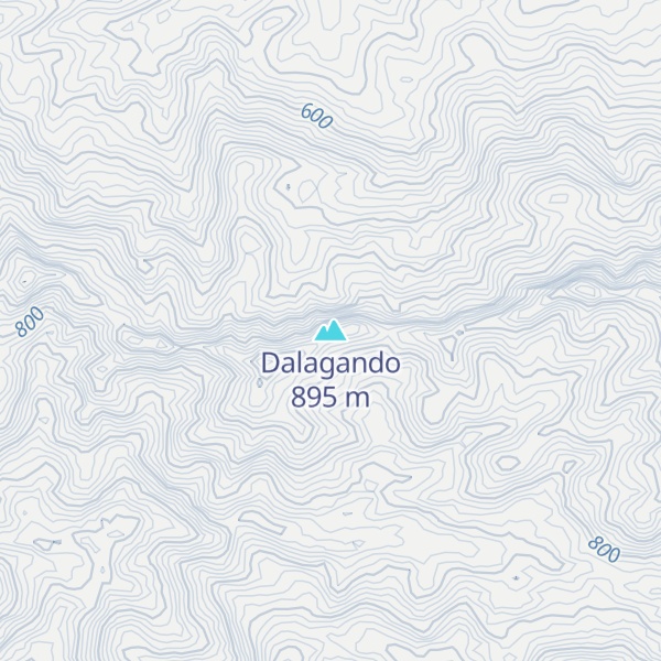 Map of Dalagando