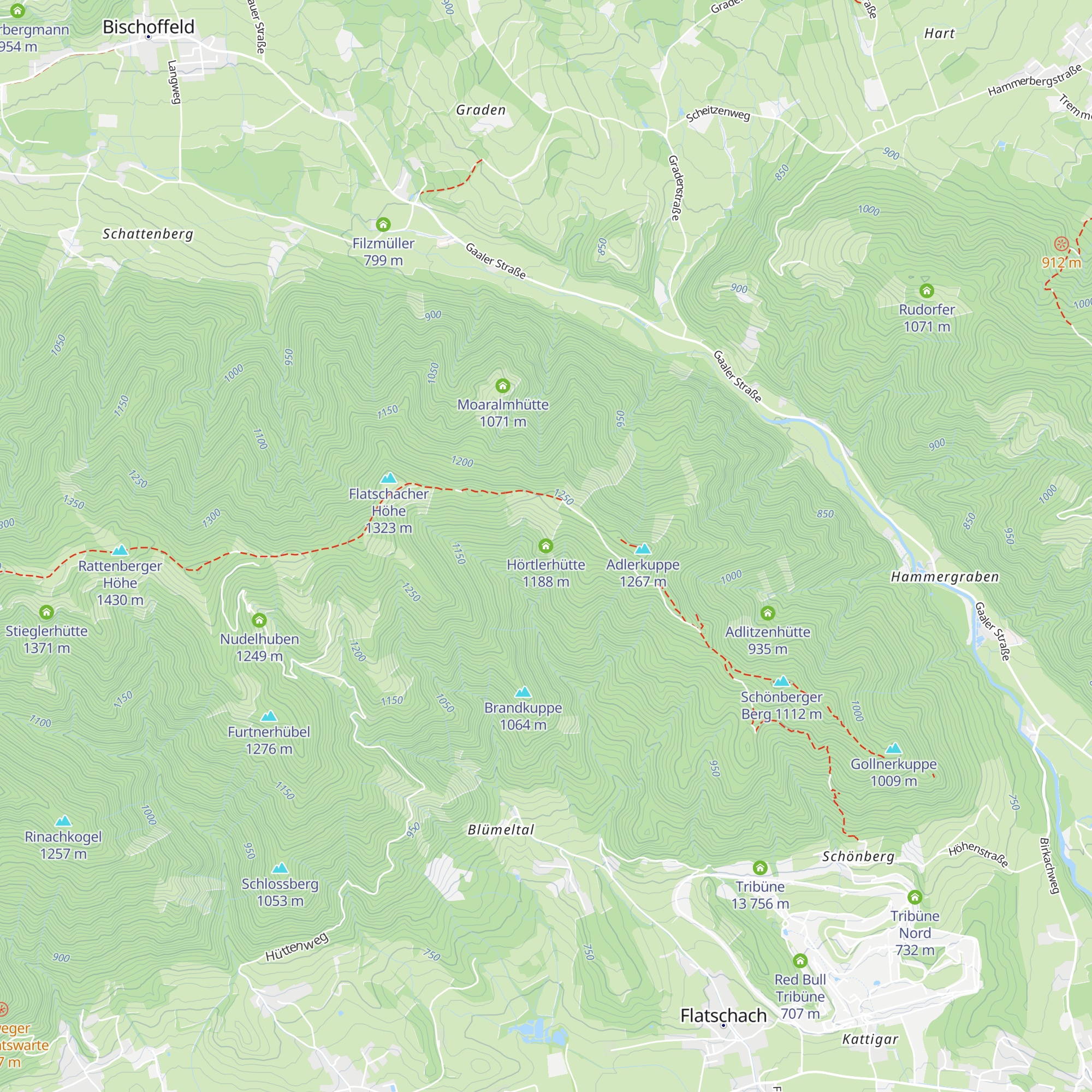 Hörtlerhütte map