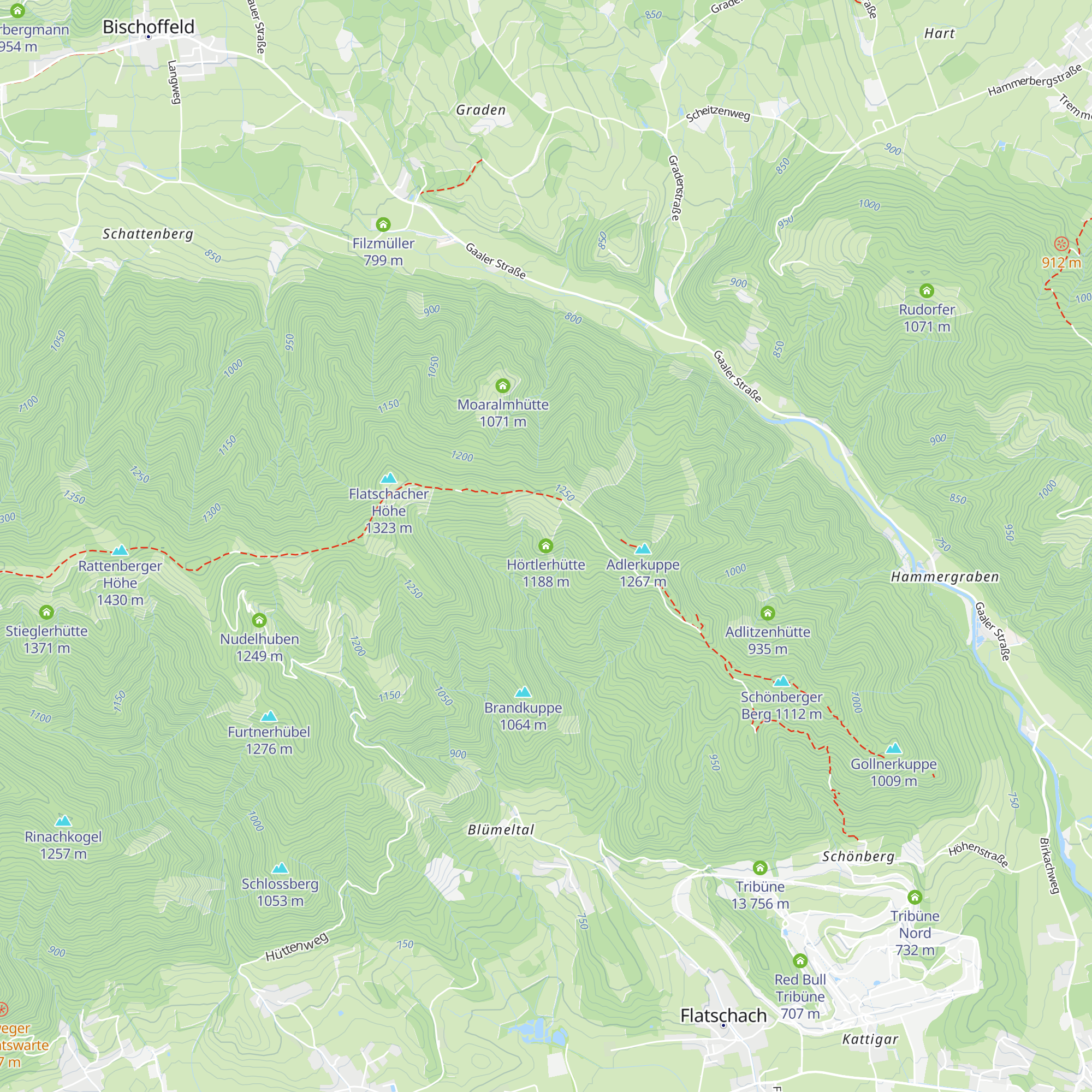 Hörtlerhütte map