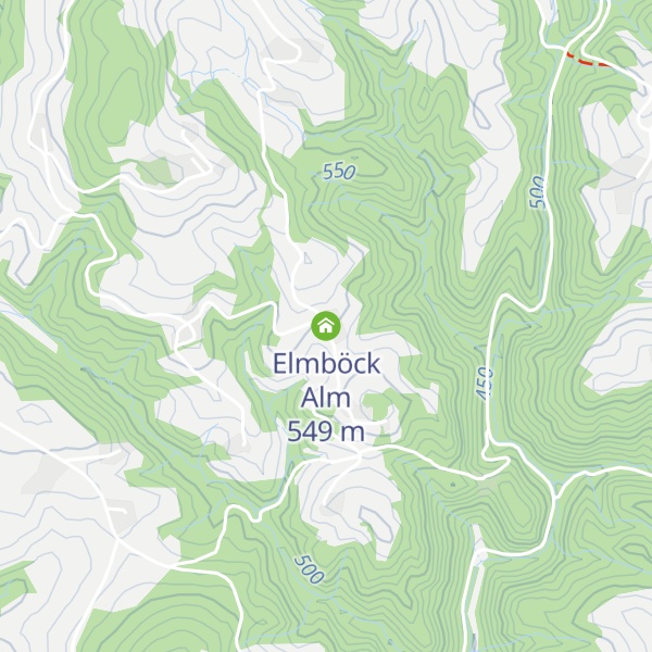Map of Elmböck Alm