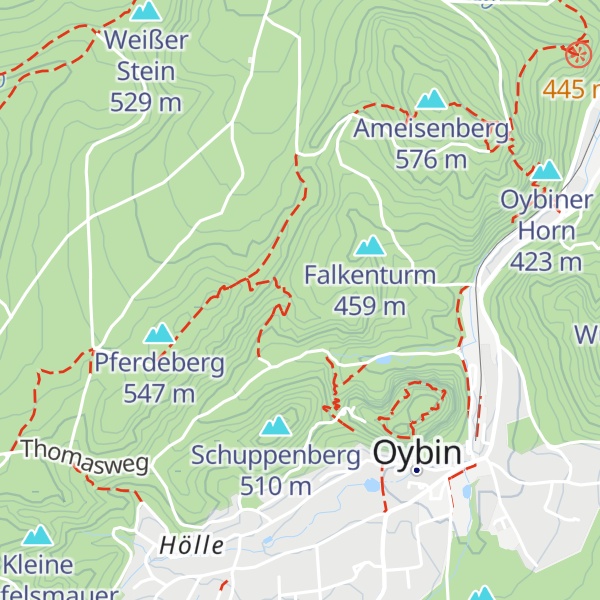 Map of Oertelwand