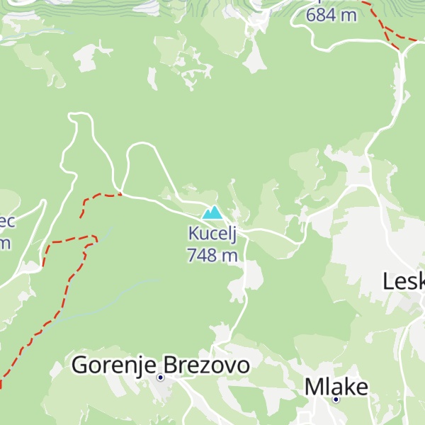 Map of Kucelj