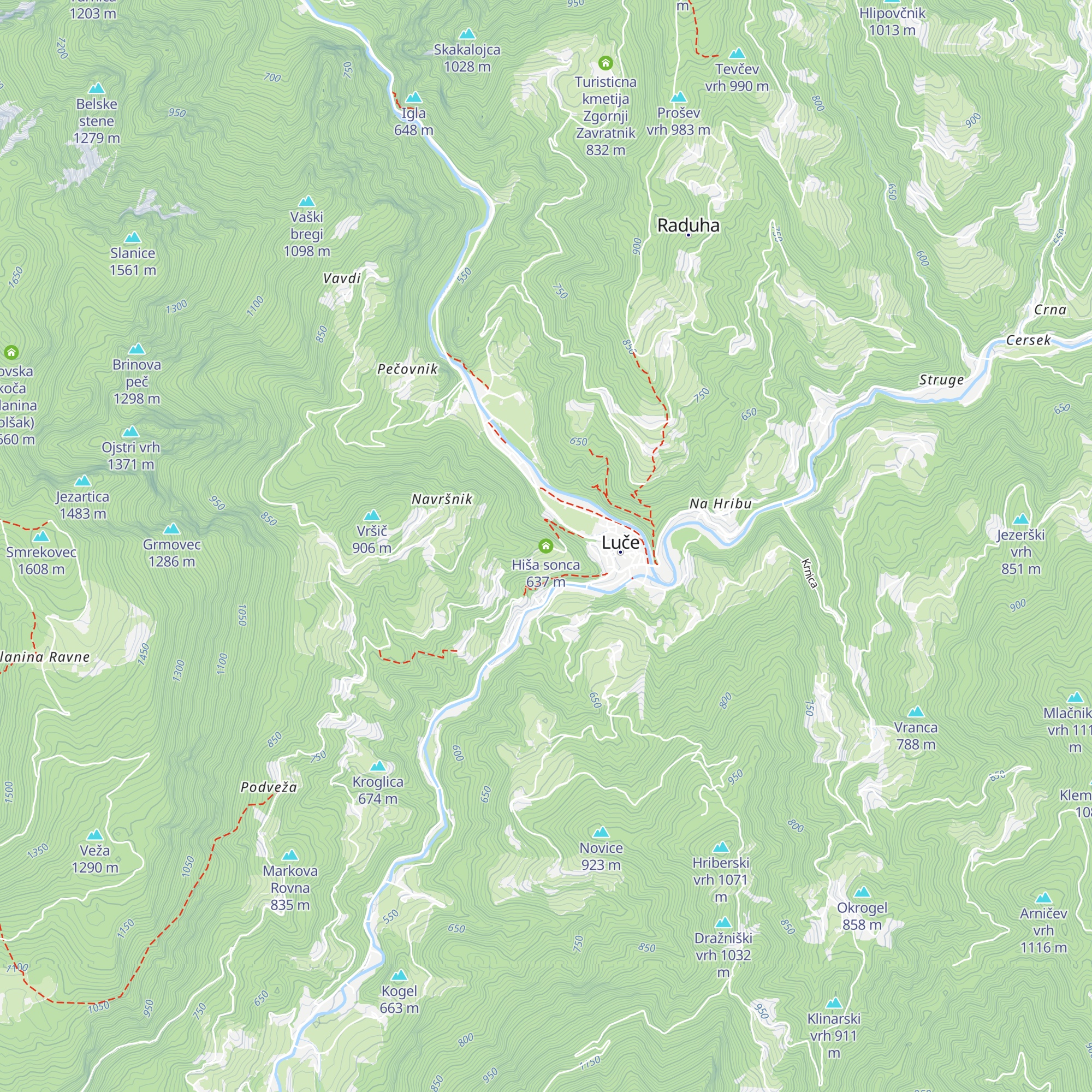 Hiša sonca map