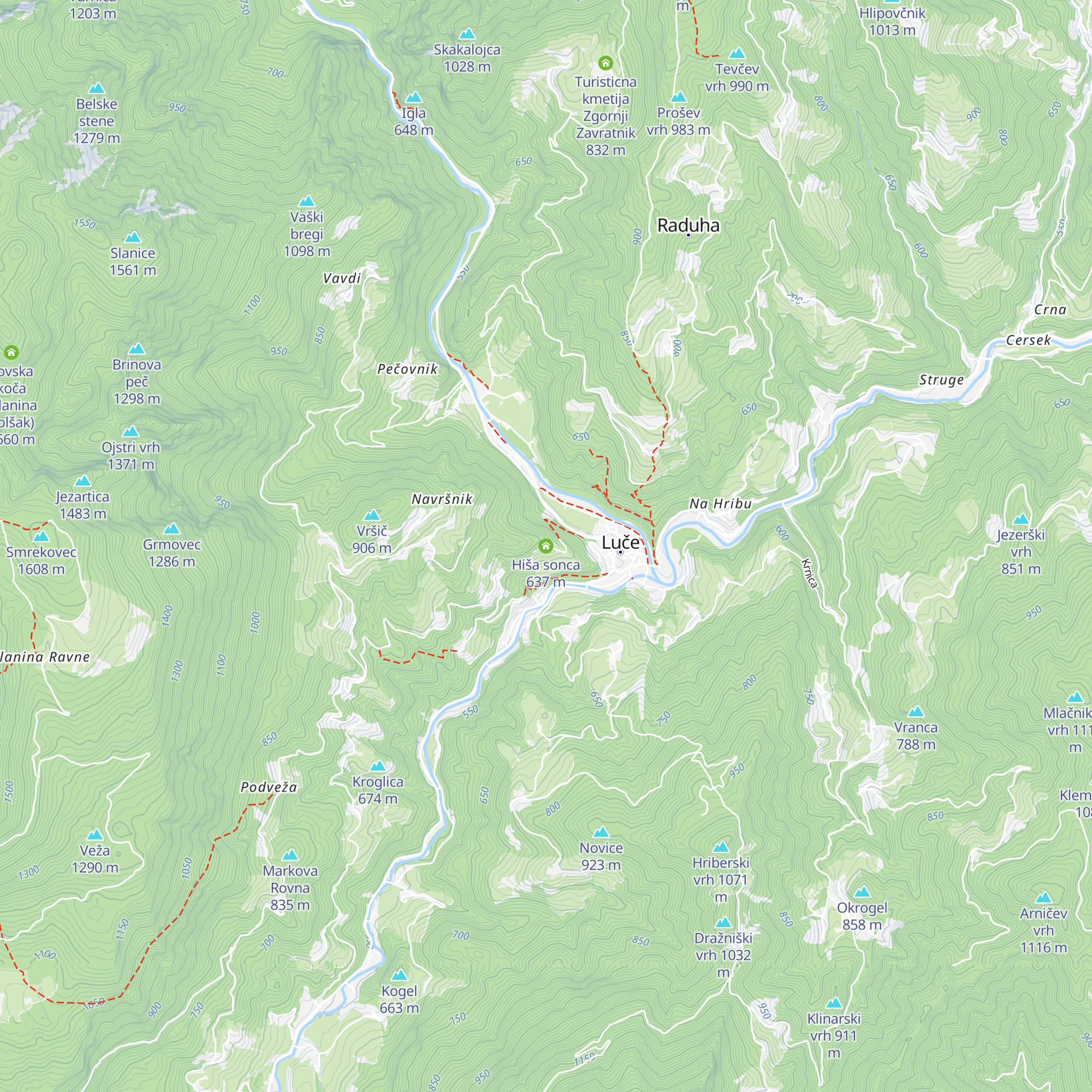 Hiša sonca map
