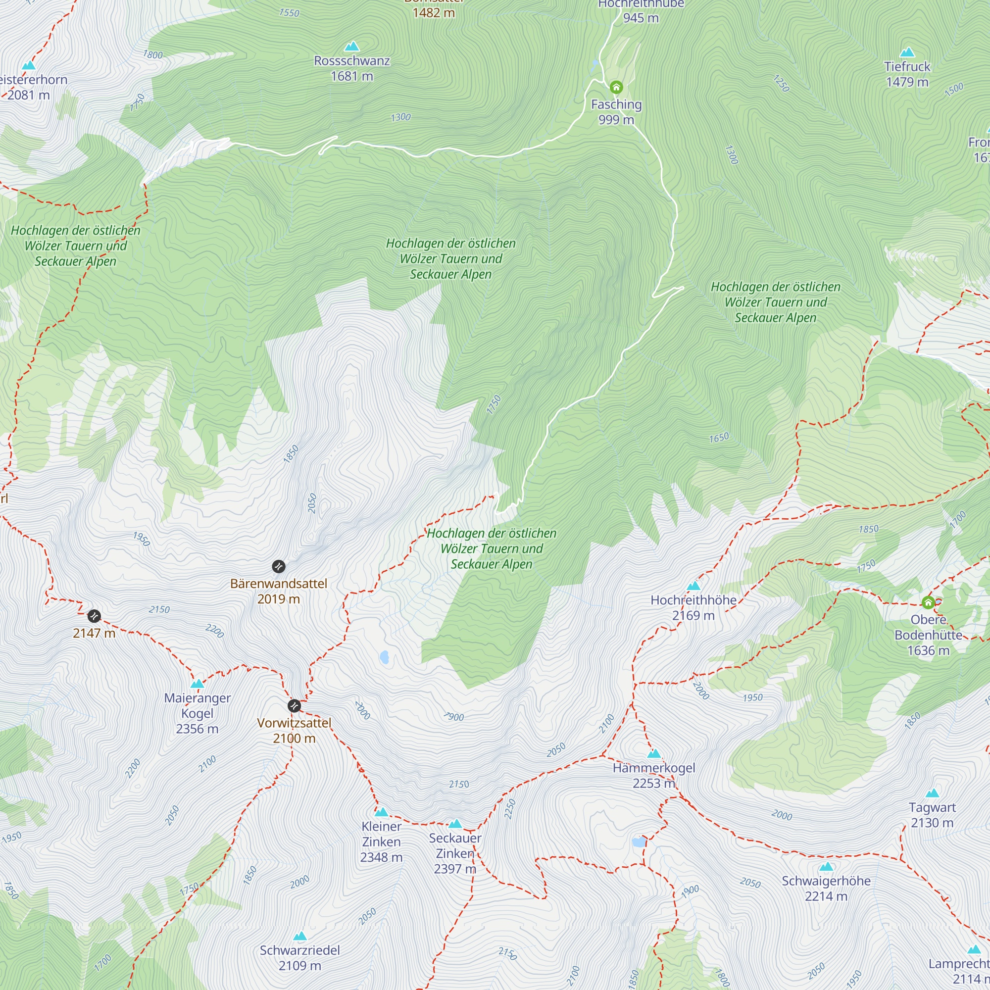 Obere Gottstal-Hütte map