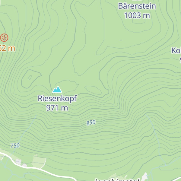 Map of Menahütte