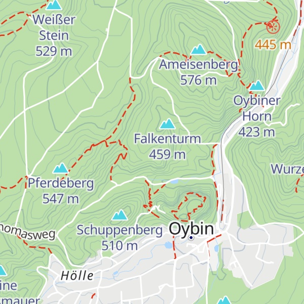 Map of Hausgrundspitzel