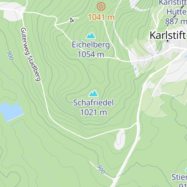 Map of Schafriedel