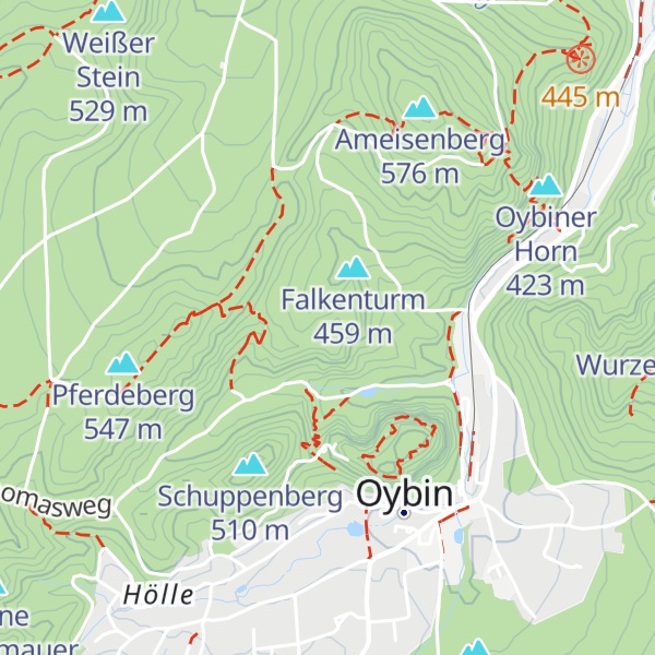 Map of Hinterer Falkenturm