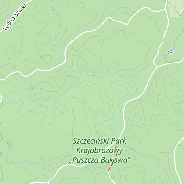 Map of Zameczna Góra