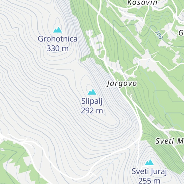 Map of Slipalj