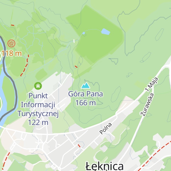 Map of Góra Pana