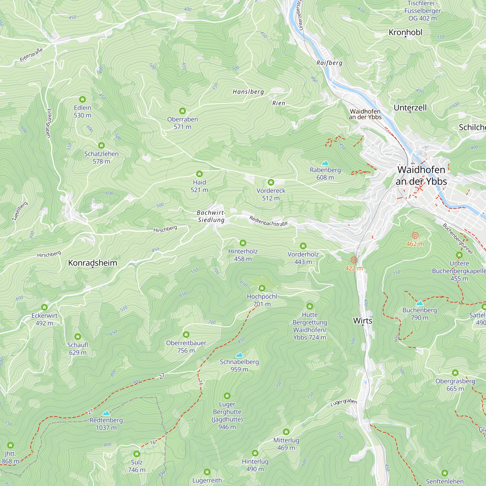 Hinterholz map