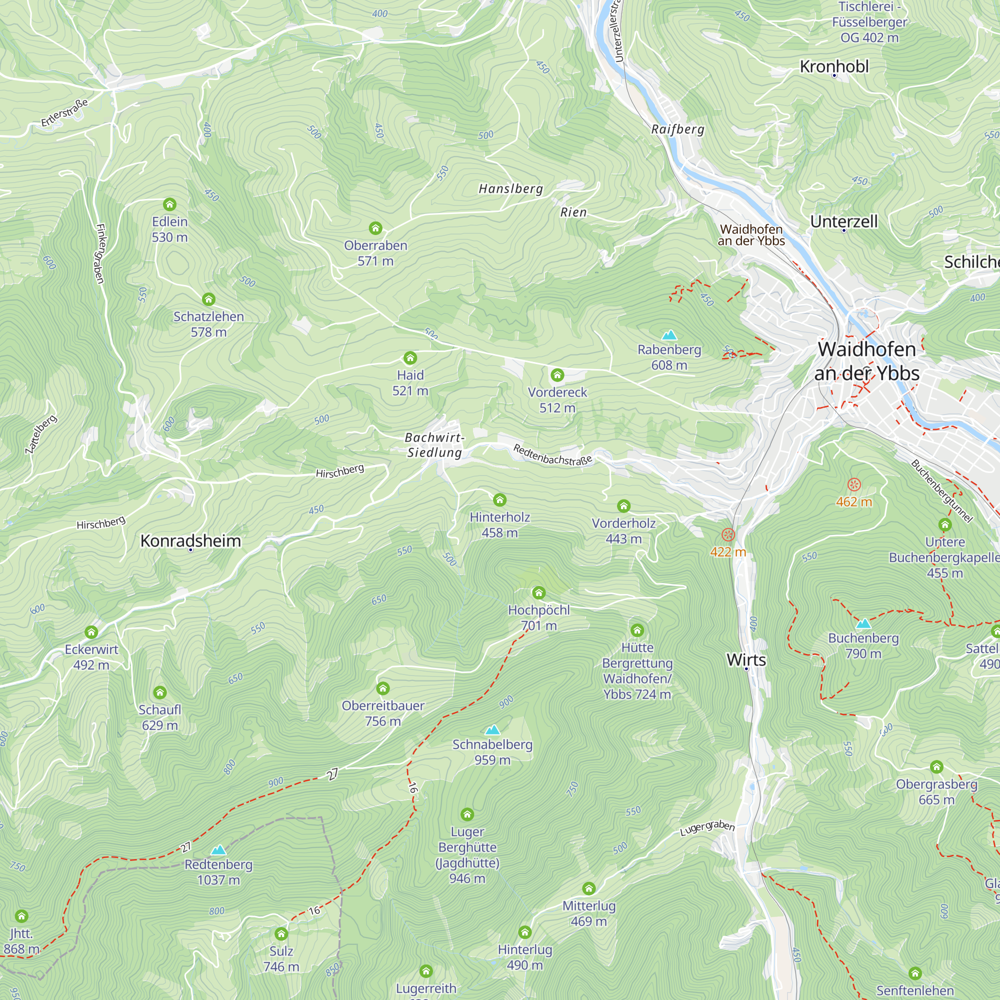 Hinterholz map