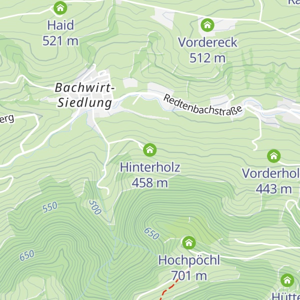 Map of Hinterholz