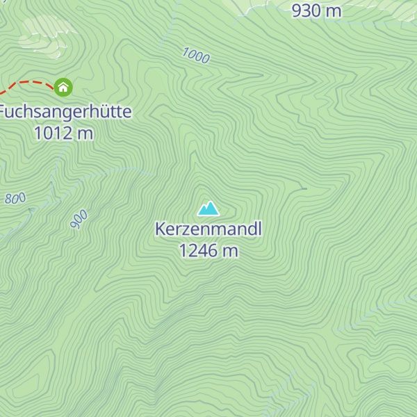 Map of Kerzenmandl