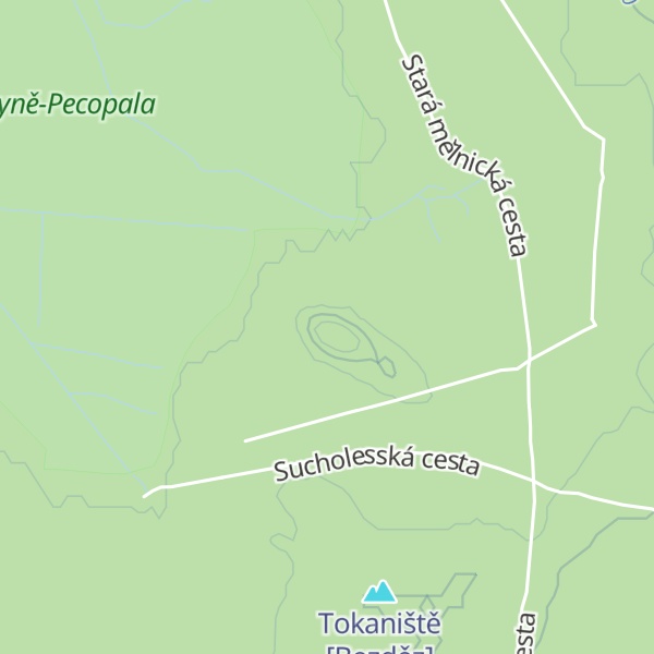 Map of Zlatý vrch