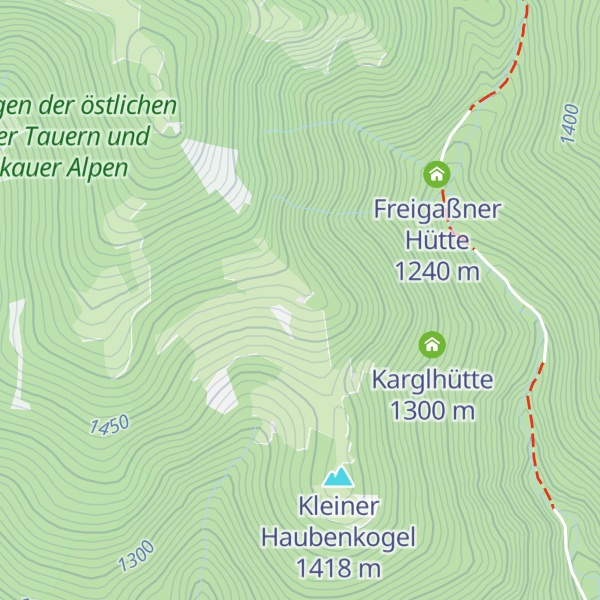Map of Führer-Koppen-Hütte