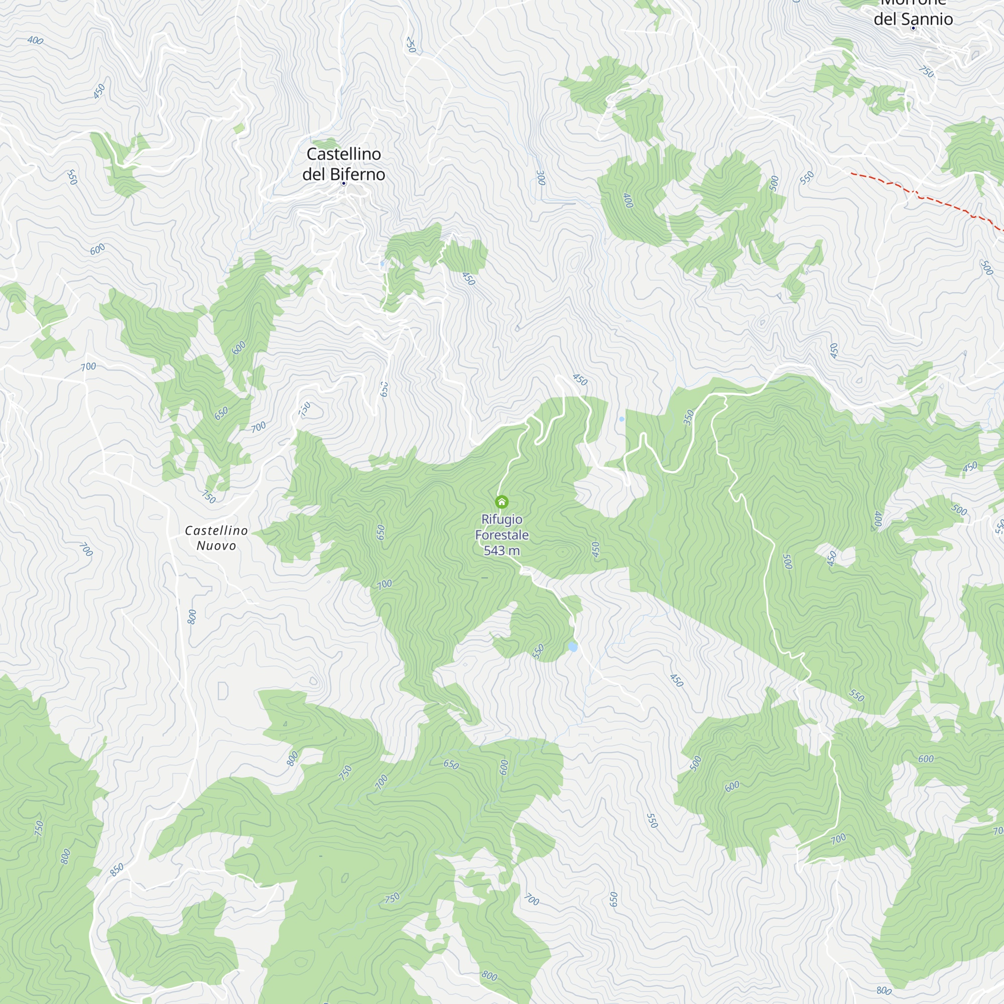 Rifugio Forestale map