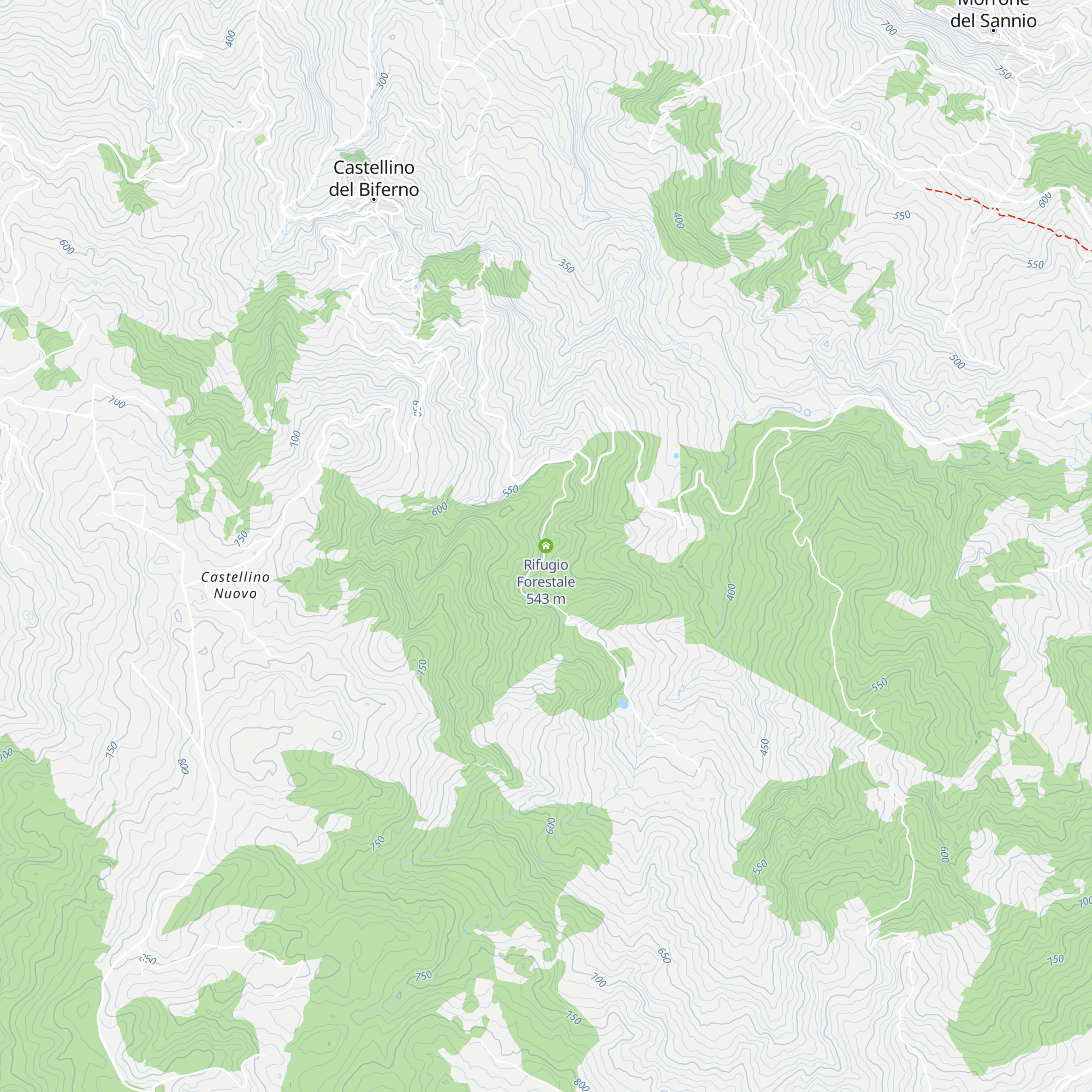 Rifugio Forestale map