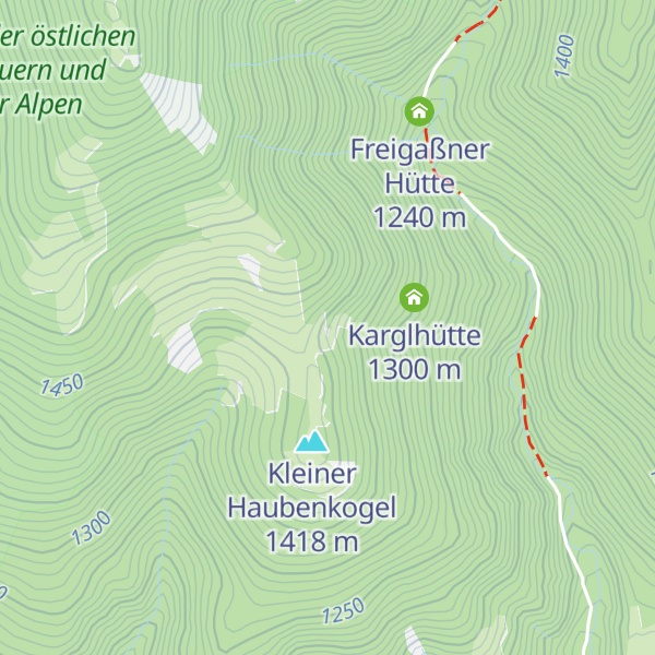 Map of Wieserhütte