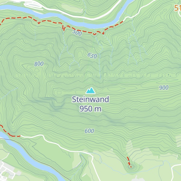 Map of Steinwand