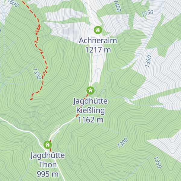 Map of Jagdhütte Kießling